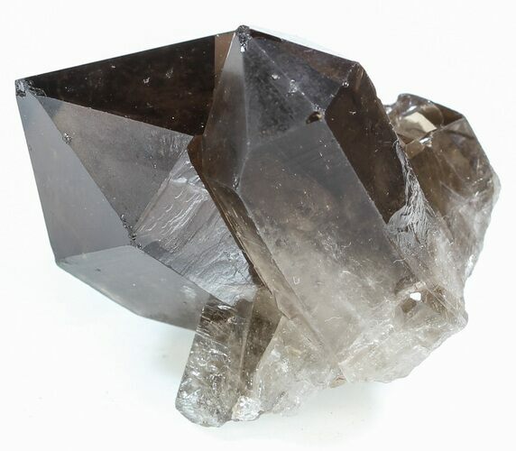 Smoky Quartz Crystal Cluster - Brazil #34684